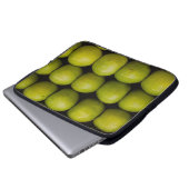 Äpfel Früchte Nahrung Grüne Äpfel Laptopschutzhülle (Vorne Knopf)