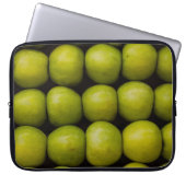 Äpfel Früchte Nahrung Grüne Äpfel Laptopschutzhülle (Vorderseite)