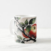 Äpfel für den Tag Kaffeetasse (Vorderseite Links)