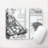 Äpfel für den Verkauf Mousepad (Mit Mouse)