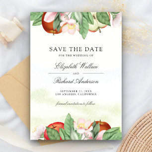 Apfel für immer nach der Apfelhochzeit Save The Date