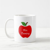 Äpfel für Lehrer Kaffeetasse (Links)