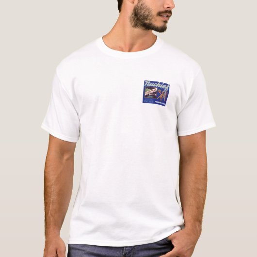 Äpfel für Vintage Fruchtkäfige T-Shirt (Vorderseite)