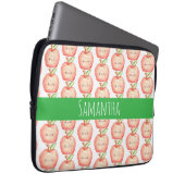 Apfel für Wasserfarben Laptopschutzhülle (Vorne Rechts)