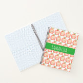 Apfel für Wasserfarben Notizblock (Innenseite)