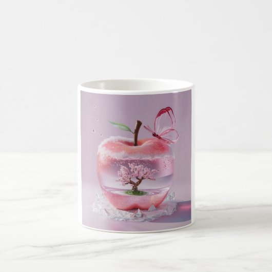 Apfel, gefroren kaffeetasse (Mittel)