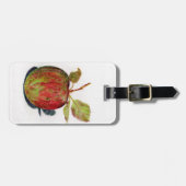 Apfel Gepäckanhänger (Vorderseite horizontal)