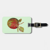 Apfel Gepäckanhänger (Vorderseite horizontal)