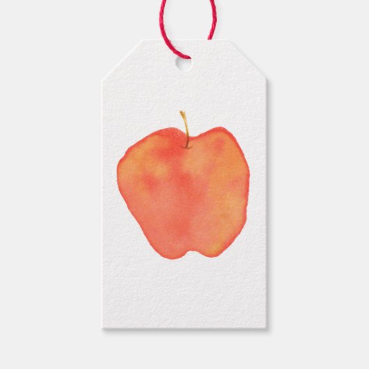 Apfel Geschenkanhänger (Vorderseite)