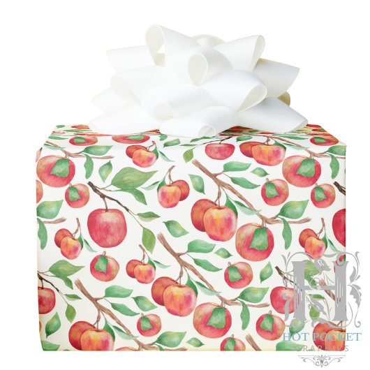 Äpfel Geschenkpapier