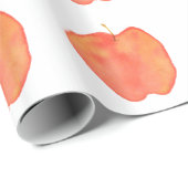 Apfel Geschenkpapier (Rolleneckpunkt)