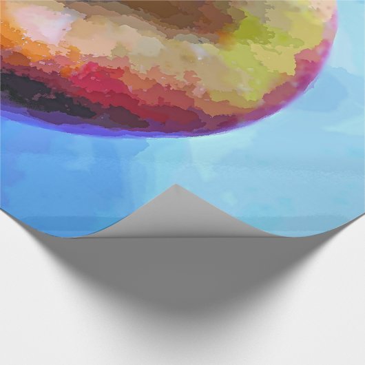 ÄPFEL GESCHENKPAPIER (Ecke)