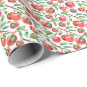 Äpfel Geschenkpapier (Rolleneckpunkt)