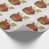 Apfel Geschenkpapier (Ecke)