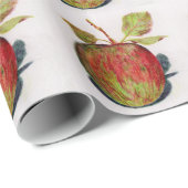 Apfel Geschenkpapier (Rolleneckpunkt)