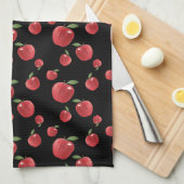 Äpfel Geschirrtuch (Viertel Falte)