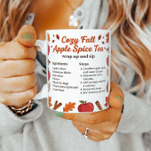 Apfel-Gewürz-Tee-Rezept Herbstküche Kaffeetasse