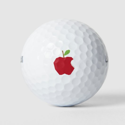 Apfel Golfball (Vorderseite)