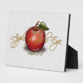 Apfel Gottes Auge, Christlich Fotoplatte (Seite)