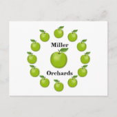 Apfel, Granny Smith Postkarte (Vorderseite)