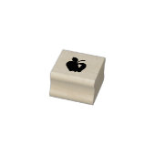Apfel Gummistempel (Stempel)