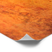 Äpfel im Roten Panorama Poster (Ecke)