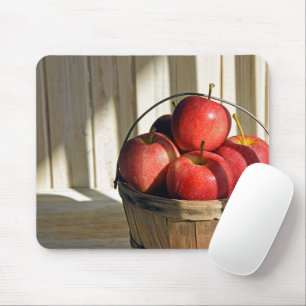 Äpfel in Bushel Basket Mousepad