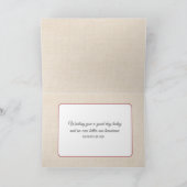 Äpfel in einer Schüssel zum Nachdenken Karte (Innenseite)