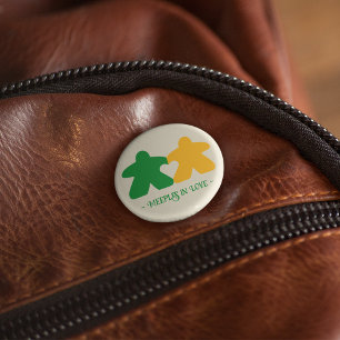 Äpfel in Liebe, Grün-Gelb-Button Button