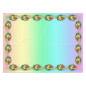 Äpfel in Vase Tischdecke (Vorderseite (Horizontal))