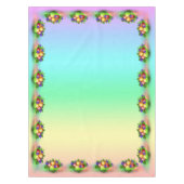 Äpfel in Vase Tischdecke (Vorderseite)