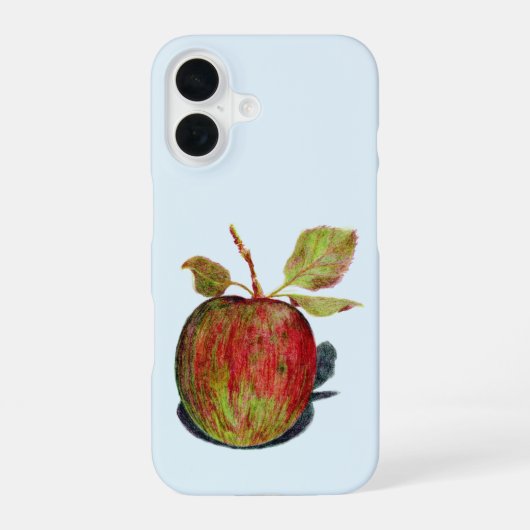 Apfel iPhone 16 Hülle (Rückseite)