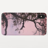Apfel iPhone x Case TREE IN SUNSET DESIGN (Rückseite (Horizontal))