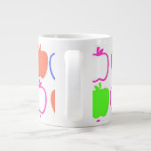 Äpfel Jumbo-Tasse (Rückseite)