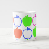 Äpfel Jumbo-Tasse (Vorderseite)