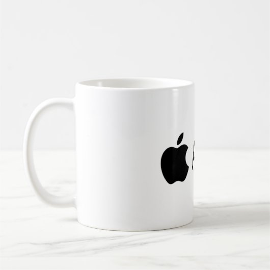 Apfel Kaffeetasse (Links)