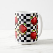 Äpfel Kaffeetasse (VorderseiteRechts)