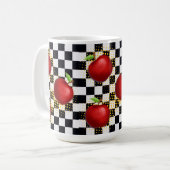 Äpfel Kaffeetasse (Vorderseite Links)