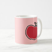 Apfel Kaffeetasse (VorderseiteRechts)