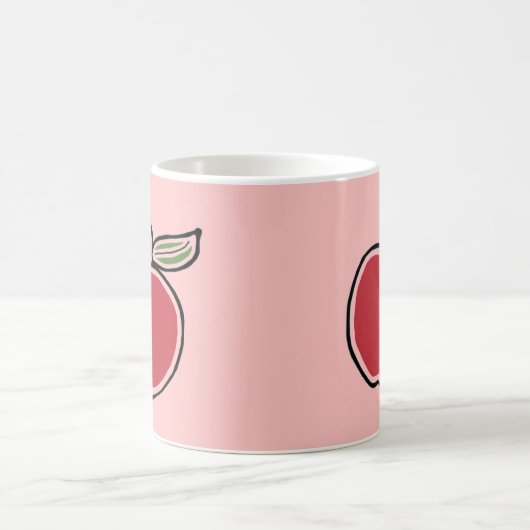 Apfel Kaffeetasse (Mittel)