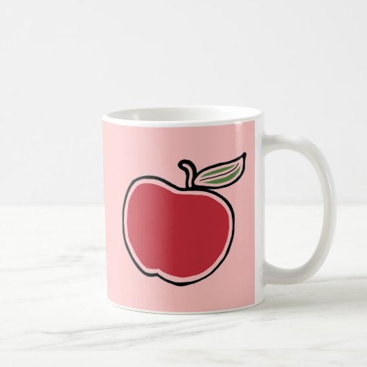 Apfel Kaffeetasse (Rechts)