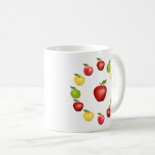 Äpfel Kaffeetasse (VorderseiteRechts)
