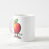 Apfel Kaffeetasse (Vorderseite Links)