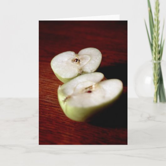 Apfel Karte (Vorderseite)