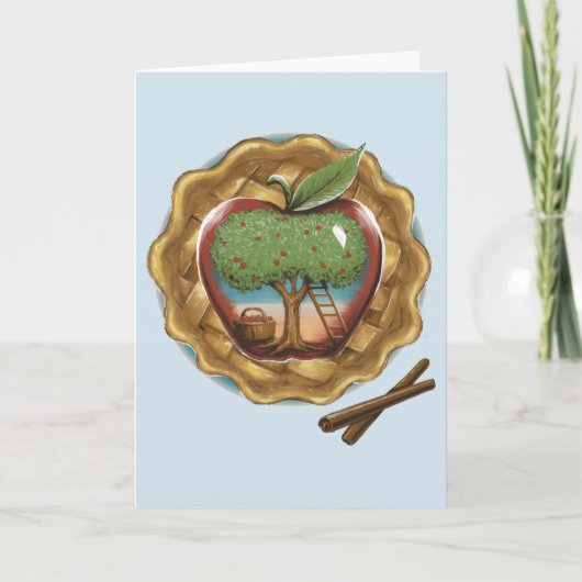 Apfel Karte (Vorderseite)