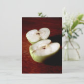 Apfel Karte (Stehend Vorderseite)