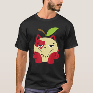 Apfel Katze Apfel Pflücktrupp Apfel Frucht T-Shirt