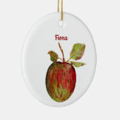 Apfel Keramik Ornament (Rechts)