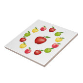 Äpfel Keramikfliese (Seite)