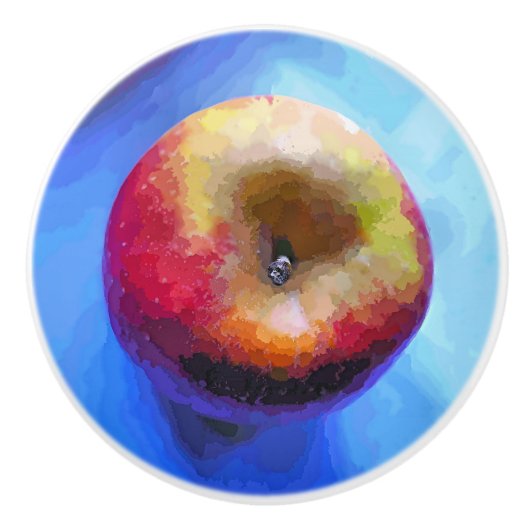 ÄPFEL KERAMIKKNAUF (Vorderseite)